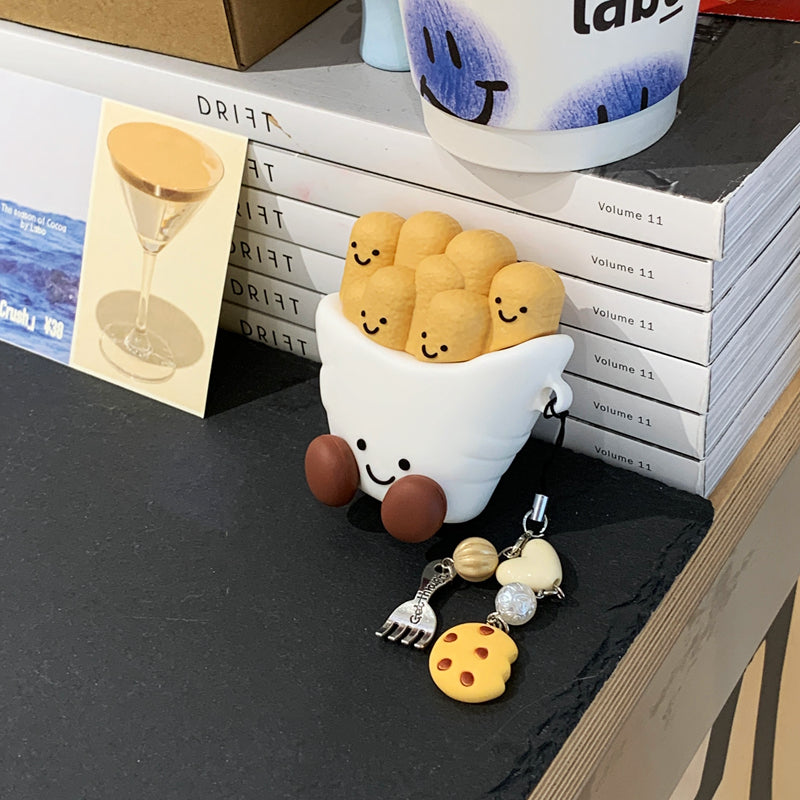 Chromahome Cartoon Fish and Chips AirPods Case - Chromahome  