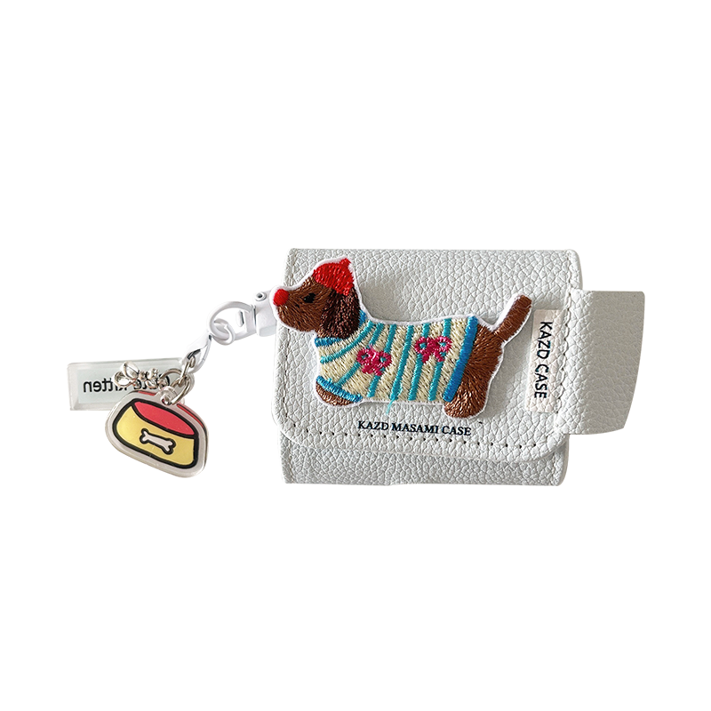 Chromahome Embroidered Dachshund AirPods Case - Chromahome  