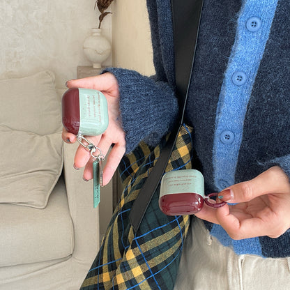 Chromahome Green Bottom Splash Ink AirPods Case - Chromahome  