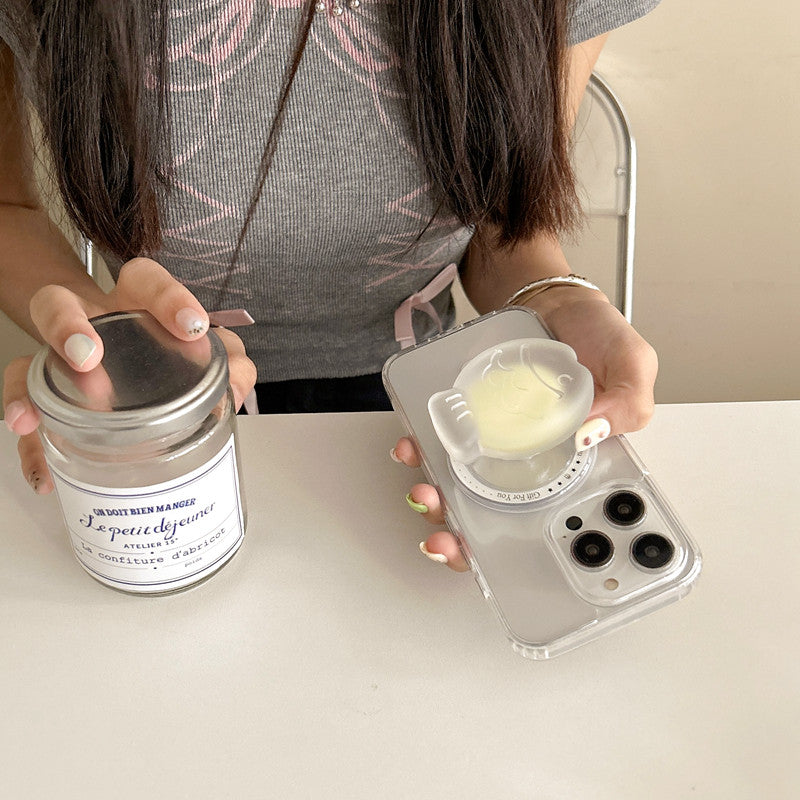 Chromahome Three-Dimensional Sandwich Taiyaki MagSafe Adhesive Ring Holder