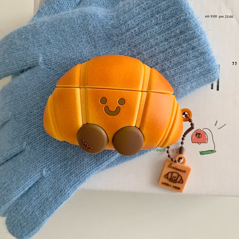 Chromahome Simulation Cute Croissant AirPods Case - Chromahome  