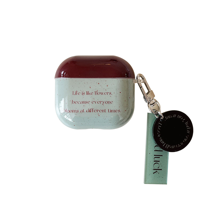 Chromahome Green Bottom Splash Ink AirPods Case - Chromahome  