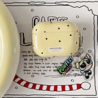 Chromahome Black Polka Dot Small Animal AirPods Case - Chromahome  