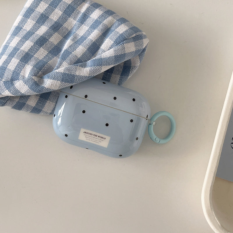 Chromahome Black Polka Dot Small Animal AirPods Case - Chromahome  