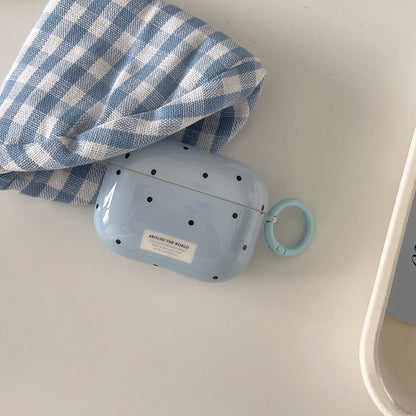 Chromahome Black Polka Dot Small Animal AirPods Case - Chromahome  