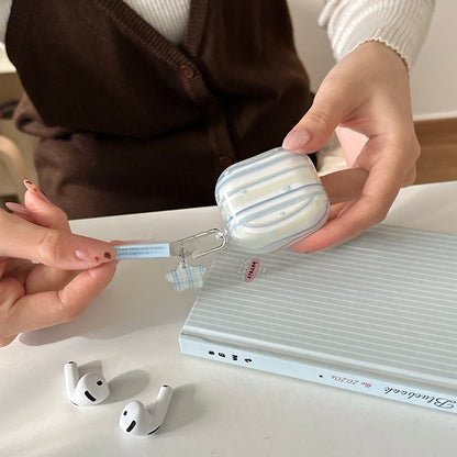 Chromahome Blue and Green Striped Star AirPods Case - Chromahome  