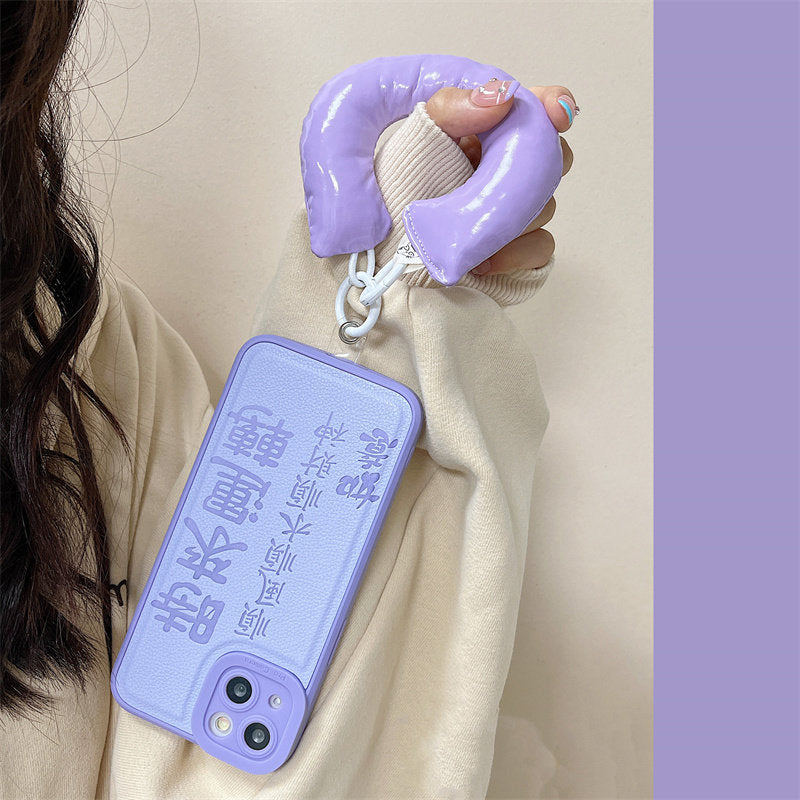 Chromahome Candy Color Down Phone Wrist Strap - Chromahome  