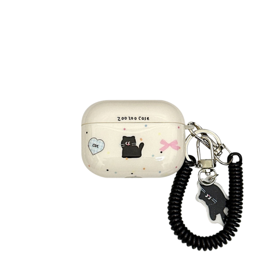 Chromahome Cartoon Cat Spring AirPods Case - Chromahome  