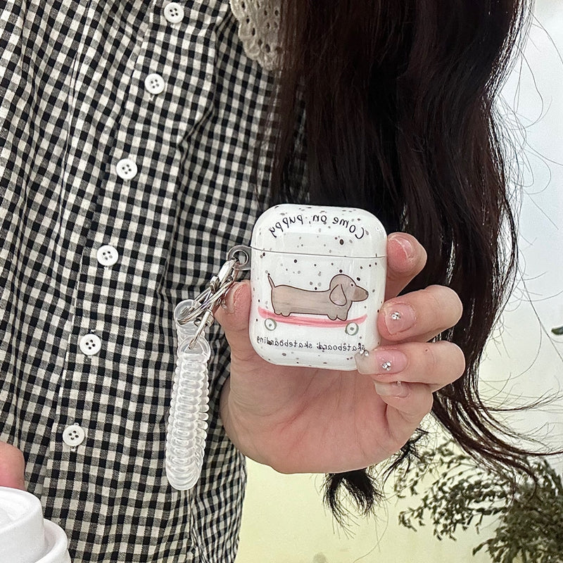 Chromahome Cartoon Dachshund AirPods Case - Chromahome  
