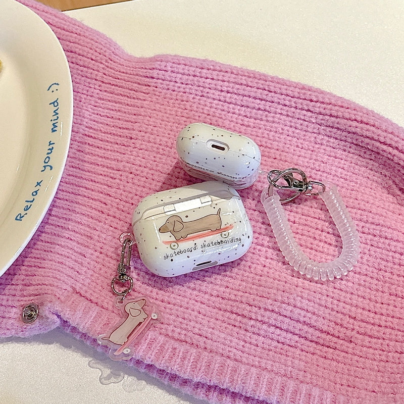 Chromahome Cartoon Dachshund AirPods Case - Chromahome  