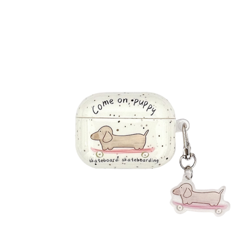 Chromahome Cartoon Dachshund AirPods Case - Chromahome