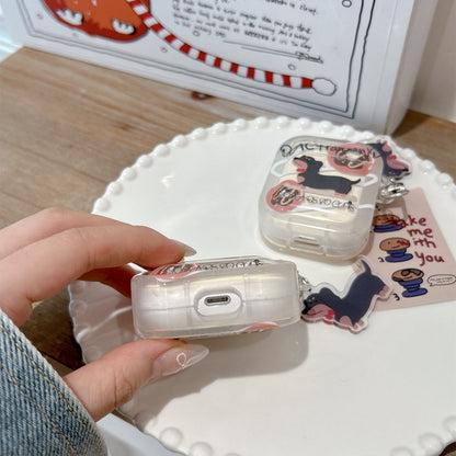Chromahome Cartoon Donut Dachshund AirPods Case - Chromahome  