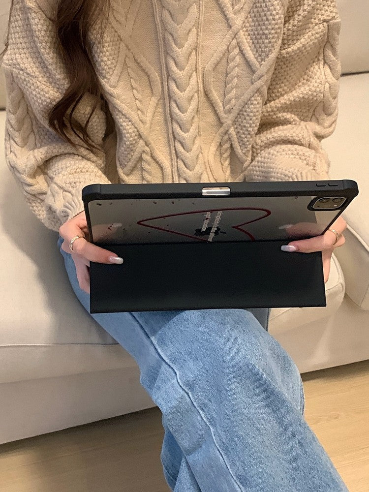 Chromahome Celebrity Red Plaid iPad Case - Chromahome  