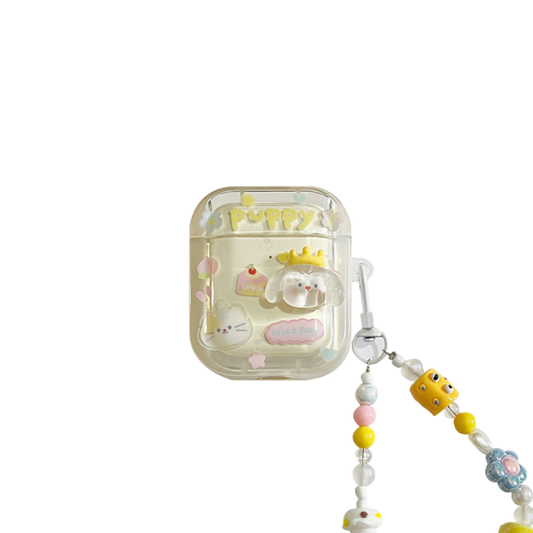 Chromahome Cute Crown Puppy AirPods Case - Chromahome  