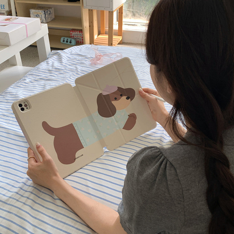 Chromahome Cute Dachshund Dog iPad Case - Chromahome  