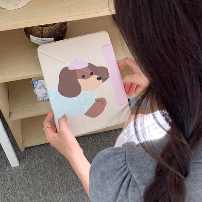 Chromahome Cute Dachshund Dog iPad Case - Chromahome  