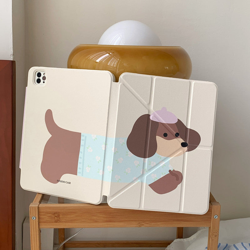 Chromahome Cute Dachshund Dog iPad Case - Chromahome  