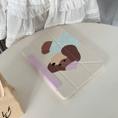 Chromahome Cute Dachshund Dog iPad Case - Chromahome  