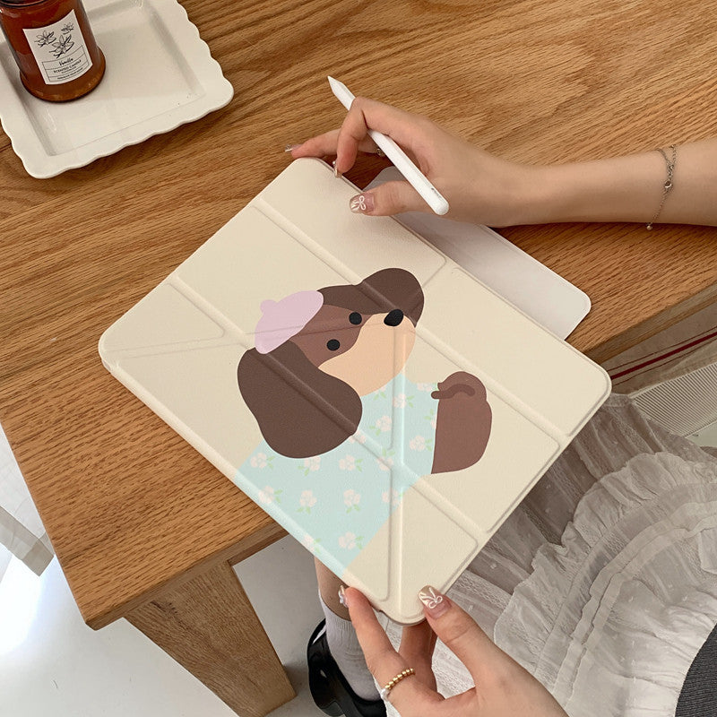 Chromahome Cute Dachshund Dog iPad Case - Chromahome  