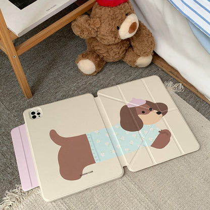 Chromahome Cute Dachshund Dog iPad Case - Chromahome  