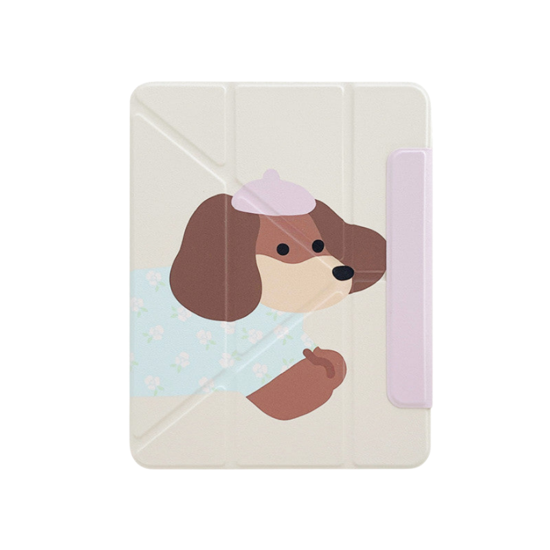 Chromahome Cute Dachshund Dog iPad Case - Chromahome  