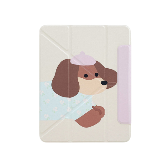 Chromahome Cute Dachshund Dog iPad Case - Chromahome  