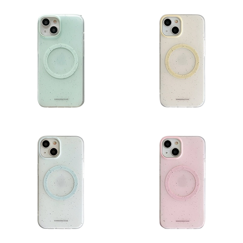 Chromahome Dopamine Mint Green Splash Ink Magnetic iPhone Case - Chromahome  