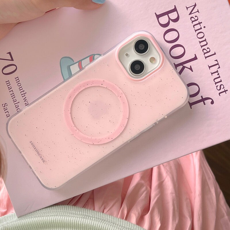 Chromahome Dopamine Mint Green Splash Ink Magnetic iPhone Case - Chromahome  