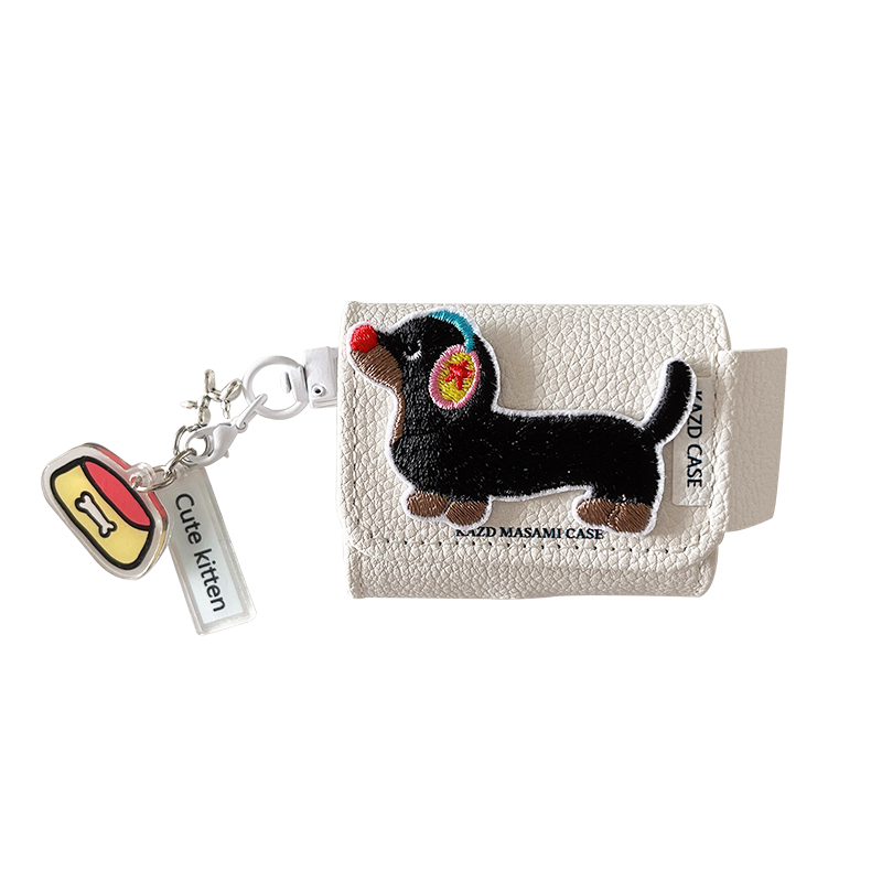 Chromahome Embroidered Dachshund AirPods Case - Chromahome  