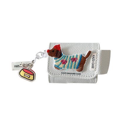 Chromahome Embroidered Dachshund AirPods Case - Chromahome  