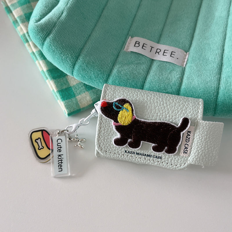 Chromahome Embroidered Dachshund AirPods Case - Chromahome  