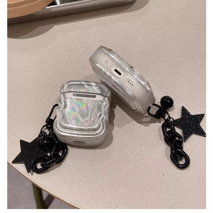 Chromahome Feather Black Star AirPods Case - Chromahome  