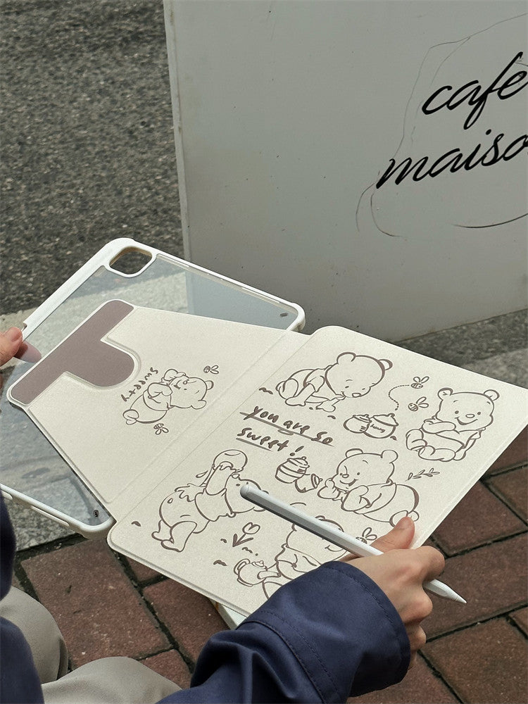 Chromahome Five Winnie the Pooh Bears iPad Case - Chromahome  