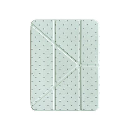 Chromahome Fresh Blue Polka Dot Star iPad Case - Chromahome  