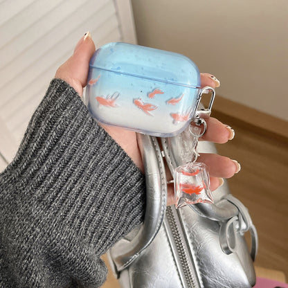 Chromahome Gradient Blue Koi AirPods Case - Chromahome  