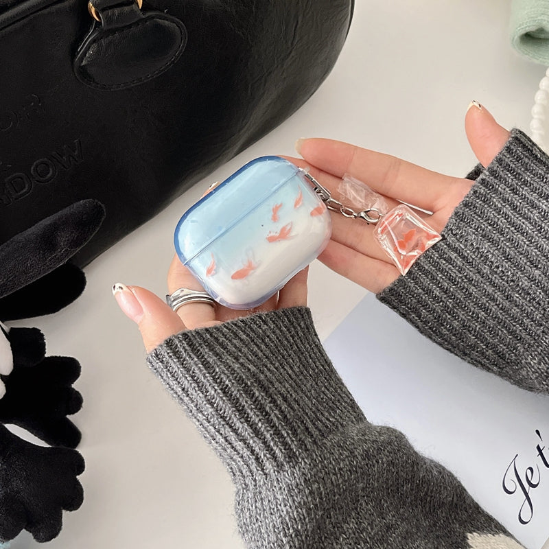 Chromahome Gradient Blue Koi AirPods Case - Chromahome  