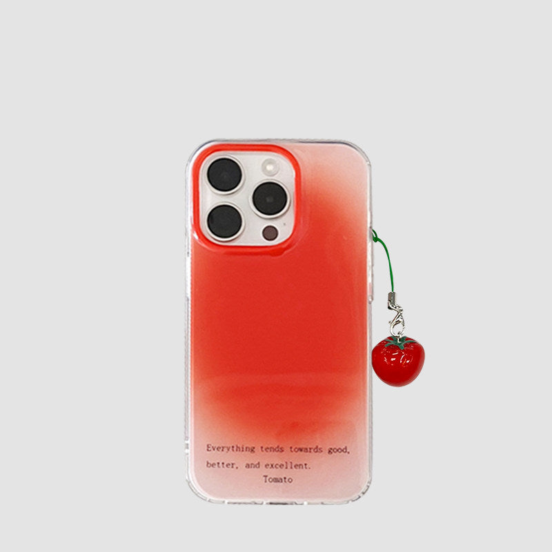 Chromahome Grapefruit Red Gradient iPhone Case - Chromahome  