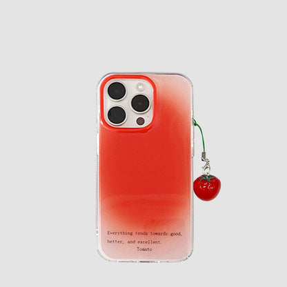 Chromahome Grapefruit Red Gradient iPhone Case - Chromahome  