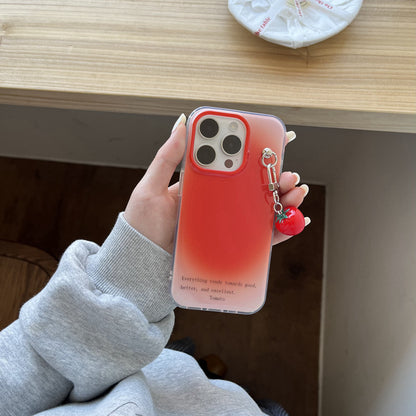 Chromahome Grapefruit Red Gradient iPhone Case - Chromahome  