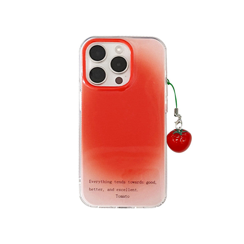 Chromahome Grapefruit Red Gradient iPhone Case - Chromahome  