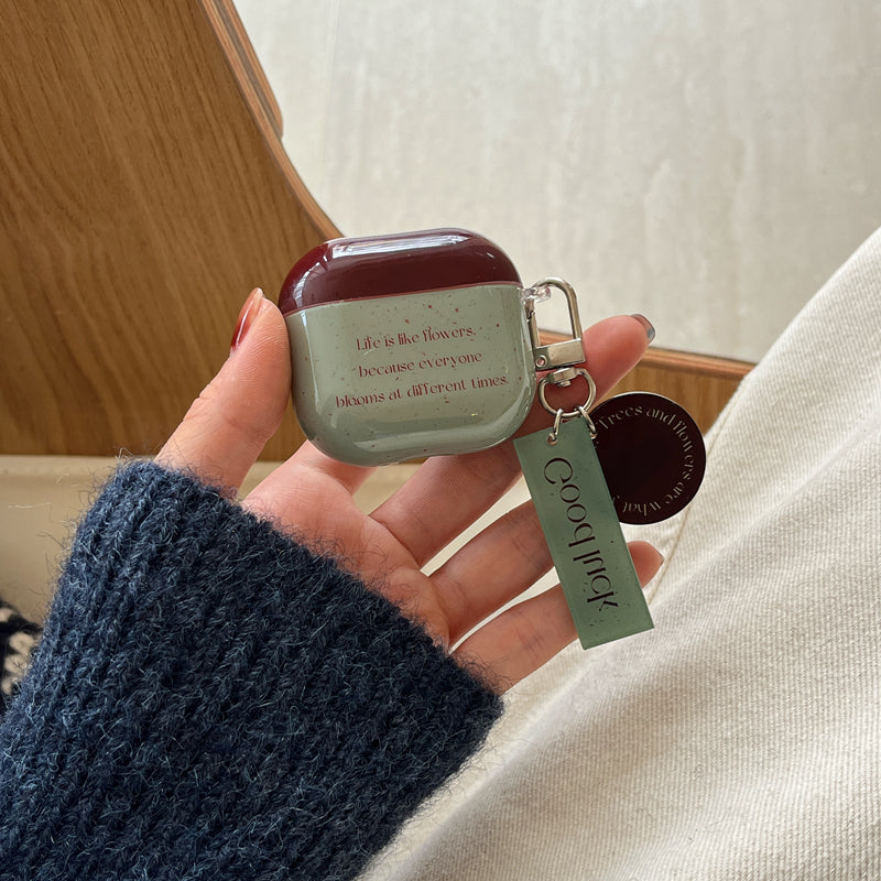 Chromahome Green Bottom Splash Ink AirPods Case - Chromahome  