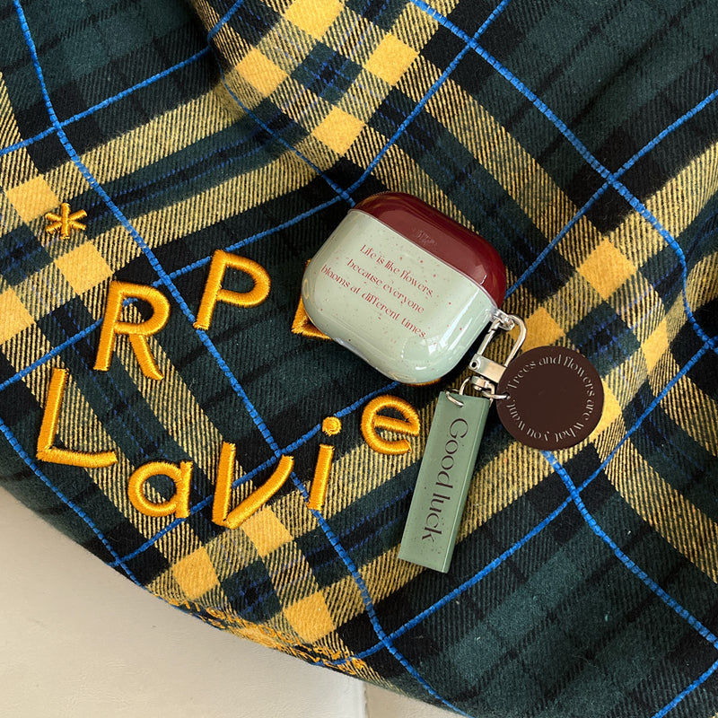 Chromahome Green Bottom Splash Ink AirPods Case - Chromahome  