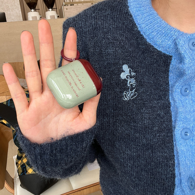 Chromahome Green Bottom Splash Ink AirPods Case - Chromahome  