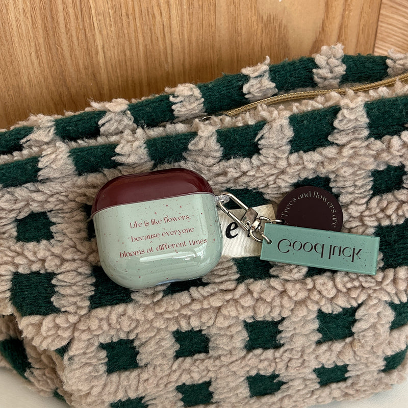 Chromahome Green Bottom Splash Ink AirPods Case - Chromahome  