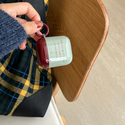 Chromahome Green Bottom Splash Ink AirPods Case - Chromahome  