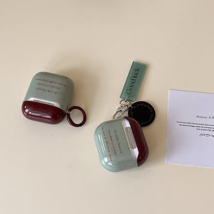 Chromahome Green Bottom Splash Ink AirPods Case - Chromahome  