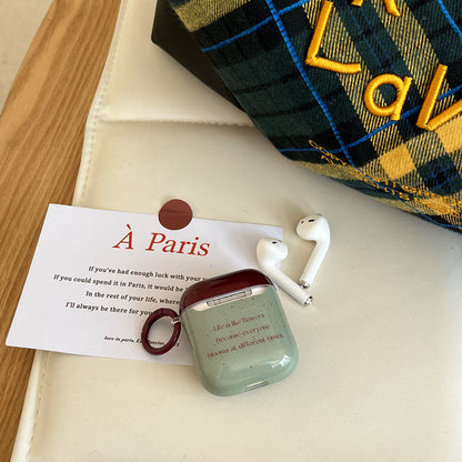 Chromahome Green Bottom Splash Ink AirPods Case - Chromahome  