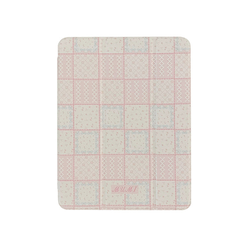 Chromahome Heart Grid Mirror iPad Case - Chromahome  