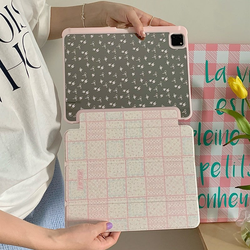 Chromahome Heart Grid Mirror iPad Case - Chromahome  