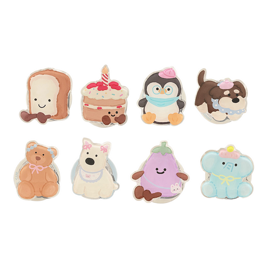 Chromahome Internet Celebrity Animal Doll Adhesive Ring Holder - Chromahome  